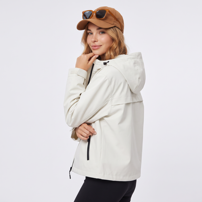 Giacca Corta Impermeabile da Donna