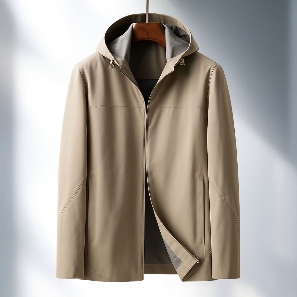 Chaqueta de hombre para invierno con capucha y aislamiento térmico