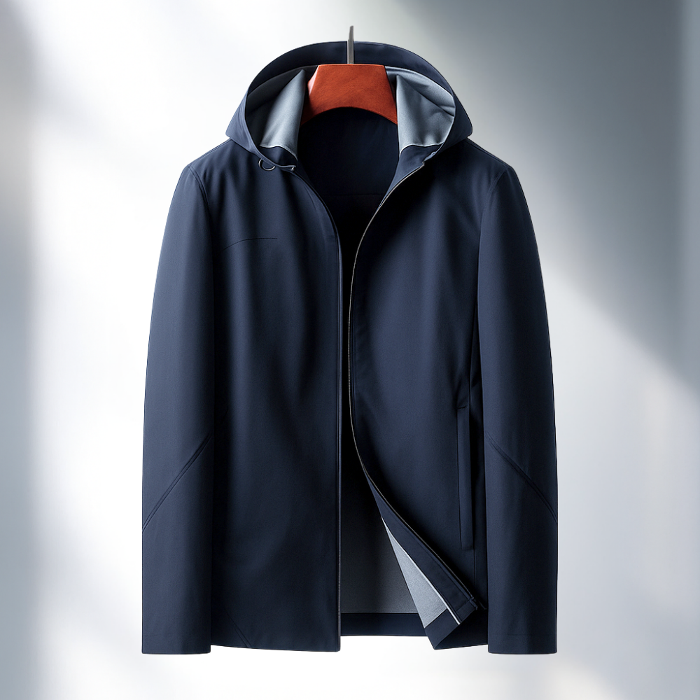 Chaqueta de hombre para invierno con capucha y aislamiento térmico
