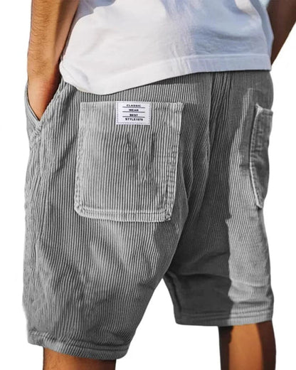 Men’s Summer Corduroy Shorts – Velvet Style