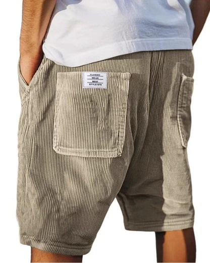 Men’s Summer Corduroy Shorts – Velvet Style