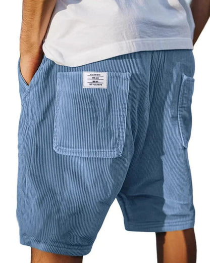 Men’s Summer Corduroy Shorts – Velvet Style