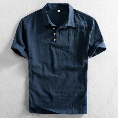Polo da Uomo a Manica Corta con Vestibilità Comoda