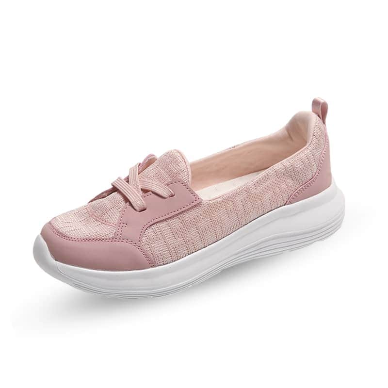 Women's Slip-On Shoes with Arch Support and Wide Toe Box