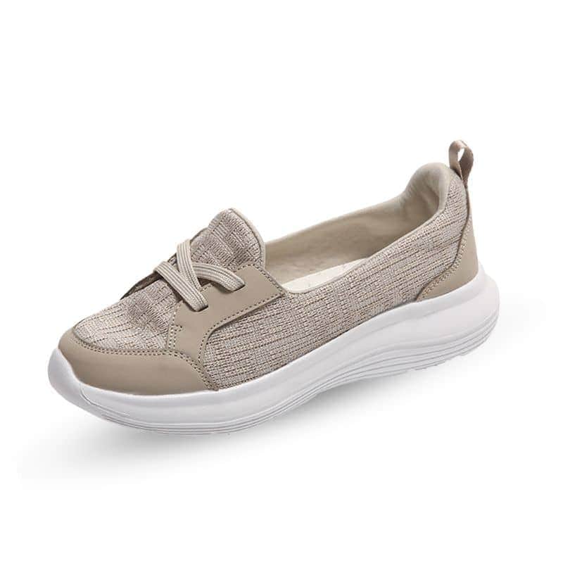 Women's Slip-On Shoes with Arch Support and Wide Toe Box