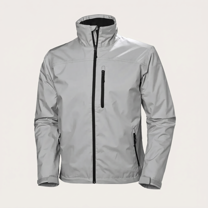 Chaqueta impermeable de otoño para hombre con capucha y puños ajustables