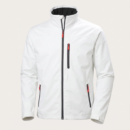 Chaqueta impermeable de otoño para hombre con capucha y puños ajustables