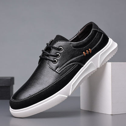 Scarpe Oxford Uomo Eleganti in Pelle con Lacci e Finitura Lucida