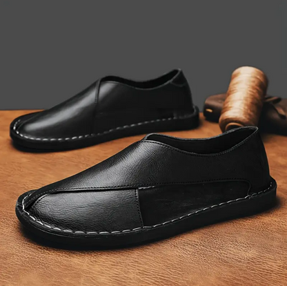 Sandali Uomo con Design Incrociato e Dettagli Cuciti a Mano – Stile Peshawari