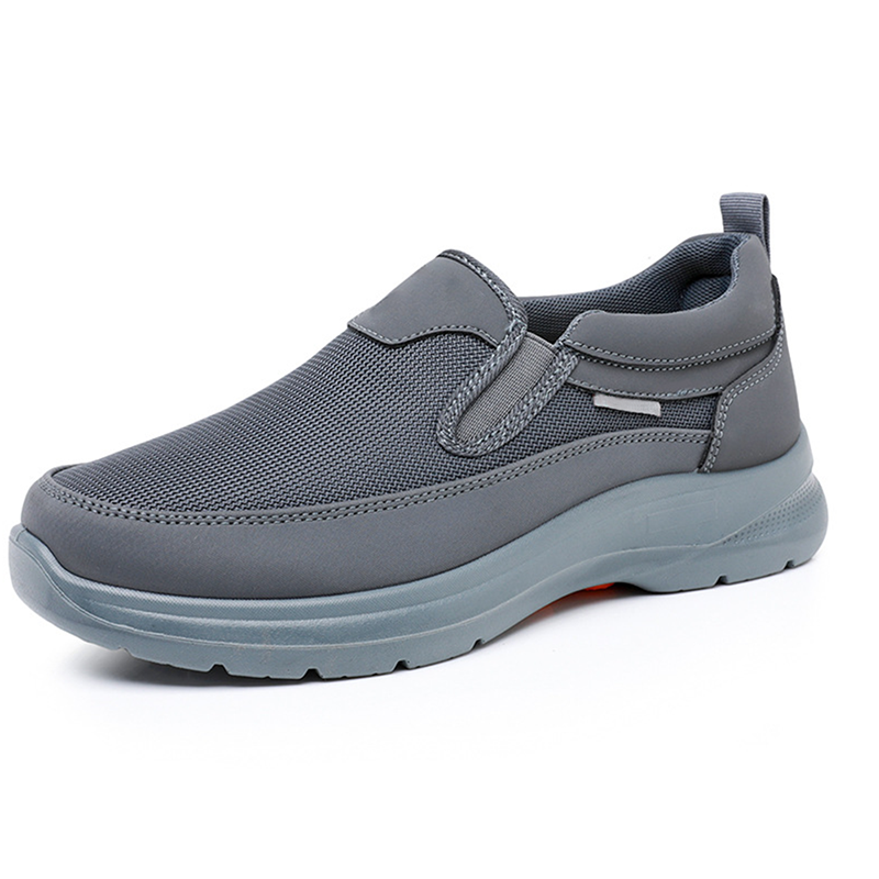 Sneakers da Uomo Slip-On in Mesh Traspirante con Soletta Ammortizzata – Suola in Gomma Antiscivolo