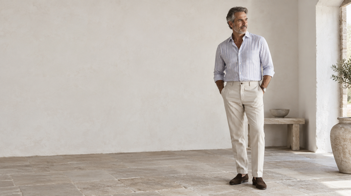 Camicie a righe uomo – Vitelli Moda