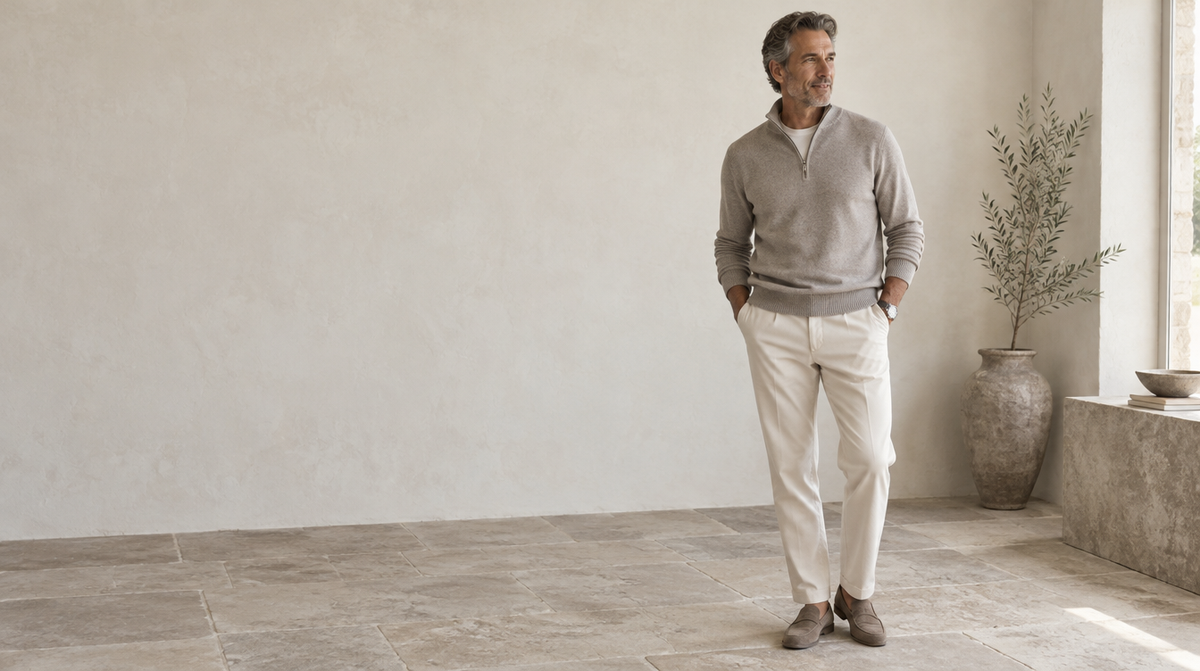 Maglioni mezza zip uomo – Vitelli Moda