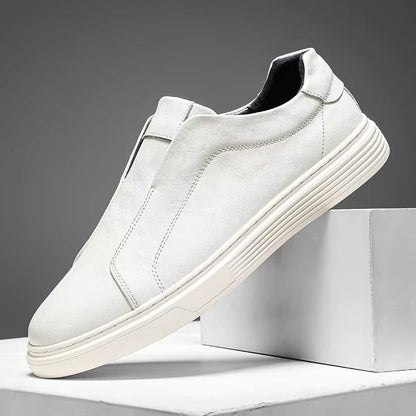 Lave herresneakers slip-on med memory foam og gummisål – daglig komfort
