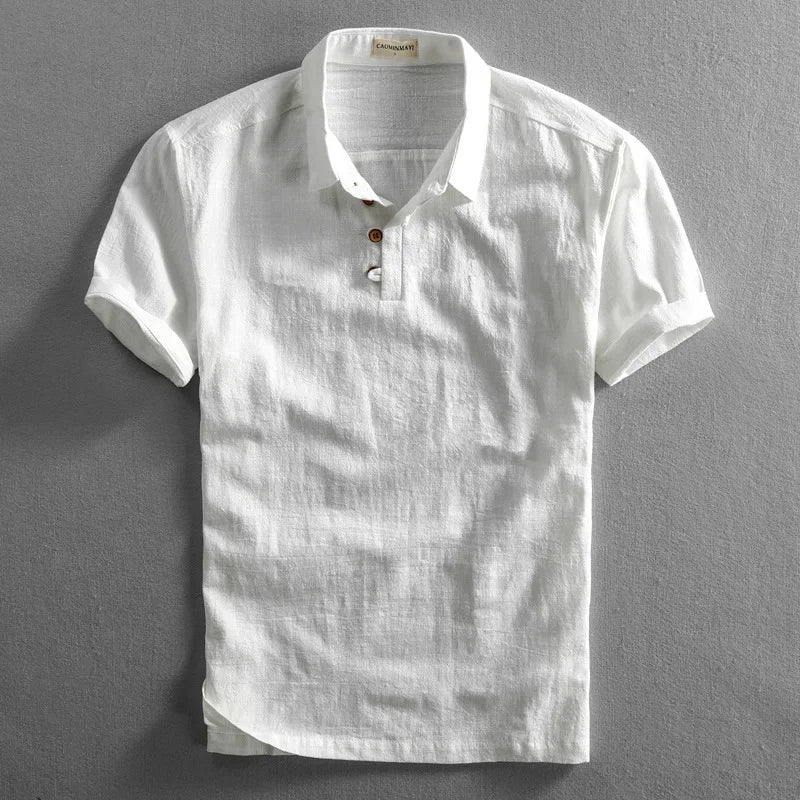 Polo da Uomo a Manica Corta con Vestibilità Comoda